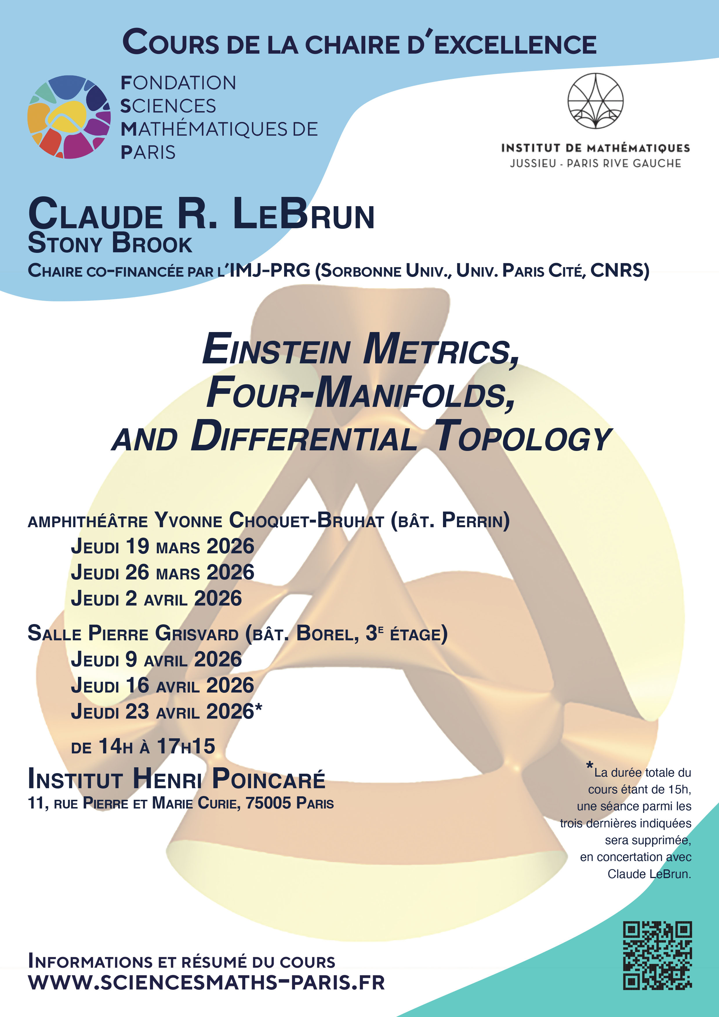 Affiche Claude LeBrun